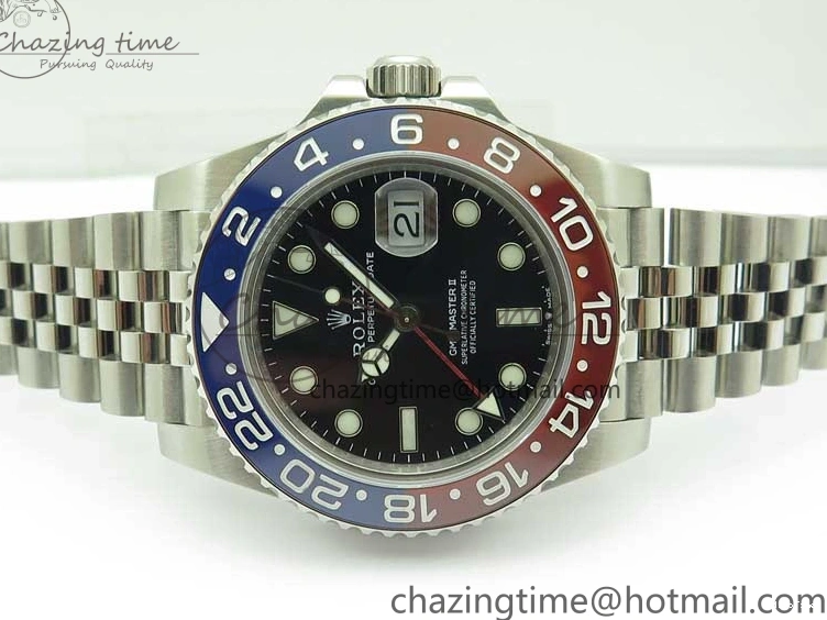 MiroTime 0521 UrbanStyle GMT-Master II 126710 BLRO 904L BP Maker 1:1 Best Edition Black Dial On 904L Jubilee Bracelet A3285 (Correct Hand Stack) 2517